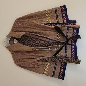 IVKO WOMAN 100% Wool Brown Sweater Size 38